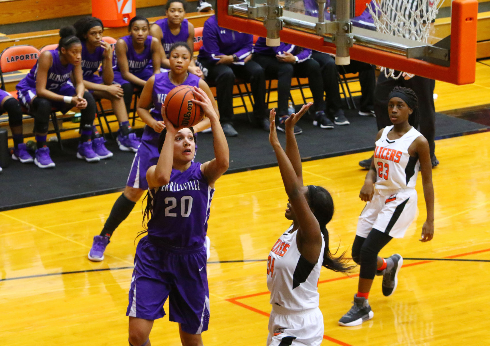 Holiday Hoops Tournament: Merrillville vs. LaPorte girls basketball